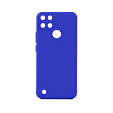 Realme C21Y Kılıf Esnek Yapılı Yumuşak Dokulu Soft Biye Premium Kapak
