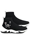 Anime Monkey Luffy Çorap Design Sneaker Spor Ayakkabı
