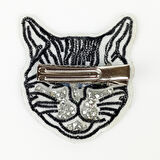 Woodycord Yeşil Gözlü Kedi Toka