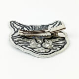 Woodycord Yeşil Gözlü Kedi Toka