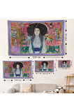 Gustav Klimt - Adele Bloch Duvar Örtüsü-7086