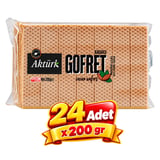 Aktürk Gofret Kakaolu 200 gr 24 lü