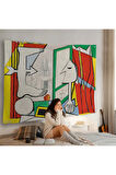 Pablo Picasso - Açık Pencere Duvar Örtüsü - La Fenetre Ouverte-7091