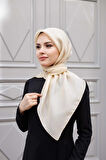Abiye Eşarp Krem