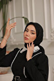 Abiye Eşarp Siyah