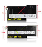 MSI Bravo 17 A4DDR(MS-17FK) Notebook Batarya Laptop Pil