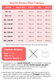 Büyük Beden Sıfır Kol V Yaka Eteği Bollaşan Bluz 304096
