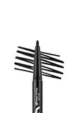Flormar Extreme Tattoo Çift Uçlu Eyeliner & Jel Göz Kalemi (SİYAH) - 001 Black -8682536061551