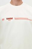 Twn Slim Fit Ekru Düz Sweatshirt 2ECE25ORT0689