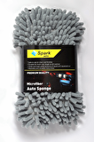 Polikur 3219 Güderi Oto Kurulama Bezi & Spark 7040 Yıkama Süngeri & Spark 2315 Havlu Bez (3'lü SET)