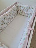 70x130 ÇİFT YÖNLÜ BEŞİK KENAR KORUMA 45cm YÜKSEKLİK (YILAN YASTIK HEDİYELİ)