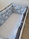 70x130 ÇİFT YÖNLÜ BEŞİK KENAR KORUMA 45cm YÜKSEKLİK (YILAN YASTIK HEDİYELİ)