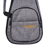 Wagon Case 04 Serisi Soprano Ukulele Çantası - Gri
