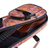 Wagon Case 04 Serisi Soprano Ukulele Çantası - Bloom