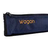 Wagon 03 Serisi Tek Ney Çantası - Mavi