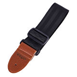 Wagon Straps Essential Serisi Secureband Gitar Askısı - Siyah/Kahverengi