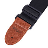 Wagon Straps Essential Serisi Secureband Gitar Askısı - Siyah/Kahverengi