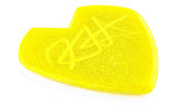 Jim Dunlop 47PKH3NYS Kirk Hammett Jazz III Pick Yellow Glitter 6 Adet Pena