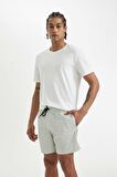 DeFacto Regular Fit File Astarlı Kısa Boy Desenli Deniz Şortu B7546AX24HSBG714