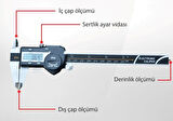 Loyka 5110-300 Dijital Kumpas 0-300mm IP54 Korumalı