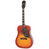 Epiphone Hummingbird Pro Elektro Akustik Gitar (Faded Cherry Sunburst)