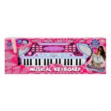 Mikrofonlu Org 37 Tuşlu Pembe