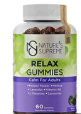 Nature's Supreme Relax Gummies 60 Çiğnenebilir Form