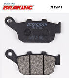 YARI METALİK ARKA FREN BALATASI / YAMAHA / XJ6 / DIVERSION F / 600cc / ARKA  / 2009-2010-2011-2012-2013-2014-2015