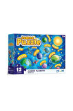Eğitici Çocuk Kutu Oyunu Junıor Puzzle Küçük Gezegenler 12 Parça 3 Yaş
