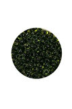 Dökme Cam Kum Boncuk (8/0) 3 mm - 60 Gram - Şeffaf Yeşil Siyah - BNC220