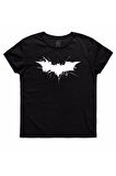 THE BAT CRACKED LOGO TİŞÖRT