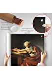 Caravaggio - Saint Jerome Yazma Duvar Örtüsü-7124