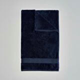 Linens Premium Pamuk Havlu Lacıvert 85x150 cm