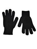 Erkek Siyah Kışlık Triko Eldiven Gloves