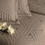Linens Vita Çift Kişilik Yatak Örtüsü Kahve