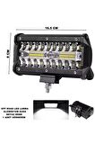 Off Road Power Led Lamba Beyaz Sabit Led 8 X 16,5 Cm 1 Adet -
