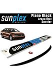Vw Jetta Bagaj Üstü Spoiler 2011-2018 Arası Piano Black Uyumlu