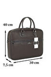Case Club 2208 El Çantası 15.6 İnç Laptop Bölmeli Omuz Askılı Laptop Evrak Çantası