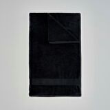 Linens Premium Pamuk Havlu Siyah 85x150 cm