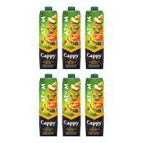 Cappy Atom Meyve Suyu 1 Lt x 6 Adet