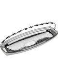 Queen Anne Tepsi Gümüş Üstten Kulplu 39X15 Cm QA 0-5991