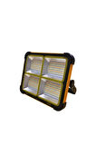 Solar Led 200w Portatif Projektör - Powerbank Özellikli Ct-4698