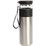 Süzgeçli Paslanmaz Çelik Termos (580 ML) - Gümüş