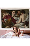 Caravaggio - Müzisyenler Duvar Örtüsü - The Musicians-7144