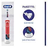 Oral-B D100 Vitality Spiderman Özel Seri Çocuklar İçin Şarj Edilebilir Diş Fırçası