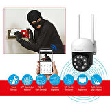 Alpsmart ATS690 128 GB 2MP 360º Wi-Fi Akıllı Dome Kamera Hareket Algılamalı 