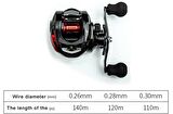 Valkyrie AE2000 Baitcasting Sol El Çıkrık 7:2:1 Olta Makinesi Motoru
