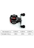 Valkyrie AE2000 Baitcasting Sağ El Çıkrık 7:2:1 Olta Makinesi Motoru