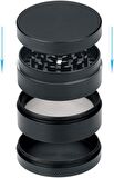 Valkyrie 50 mm 4 Katmanlı Mıknatıslı Çinko Alaşım Herbal Grinder Baharat Bitki Ot Tütün Öğütücü