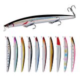 Valkyrie 10 Adet 18cm 24gr Minnow Rapala Sahte Yapay Yem 1. Kalite Ekonomik Paket